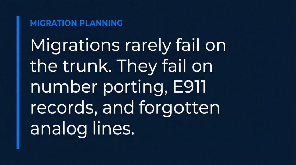 Why PRI to SIP Migrations Actually Fail