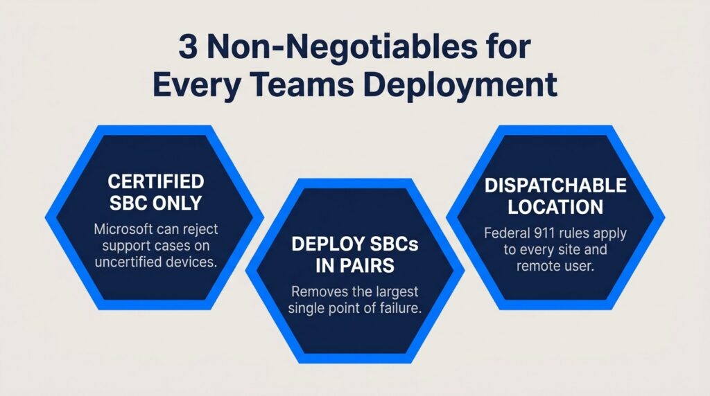 3 Non-Negotiables for Every Teams Direct Routing Deployment
